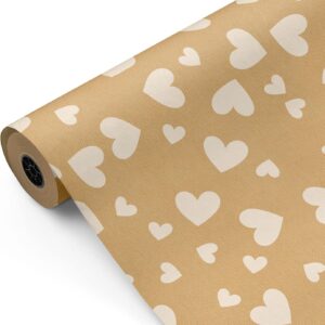Bobinas de Papel Kraft con Corazones