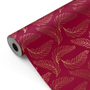 Bobina papel de regalo Plumas v1 P-871 P-1955 mckp