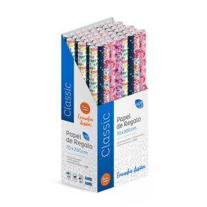 Expositor papel de regalo Clásico 1 70x200 2024-2025